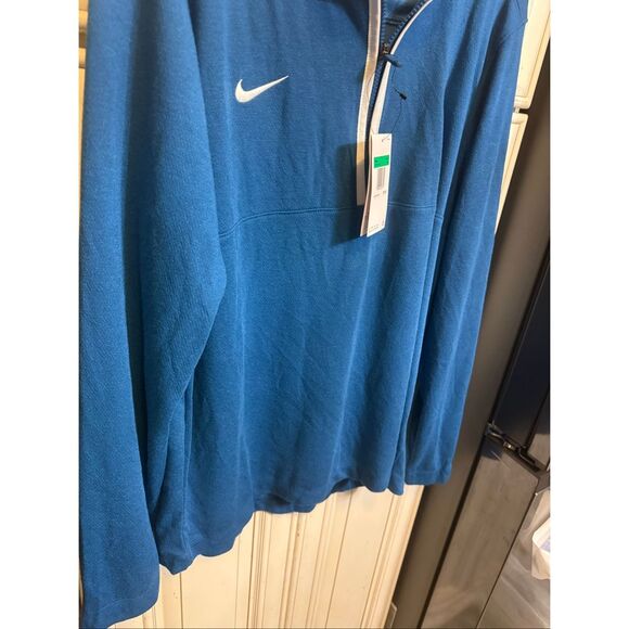 Nike Men's Dri-Fit NBA Timberwolves 1/2 Zip City Edition Pullover Blue XL NWT - Picture 7 of 16